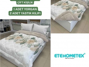 WELSOFT DESENLİ ÇİFT KİŞİLİK YORGAN