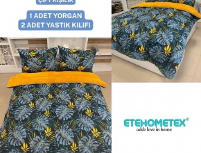 WELSOFT DESENLİ ÇİFT KİŞİLİK YORGAN