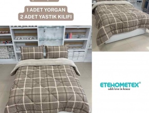 WELSOFT DESENLİ ÇİFT KİŞİLİK YORGAN