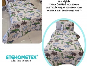 TEK KİŞİLİK YATAK ÖRTÜSÜ