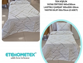TEK KİŞİLİK YATAK ÖRTÜSÜ